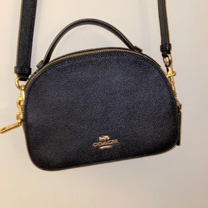 Coach black purse